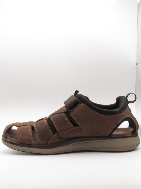 Florsheim Brown Mens Venture Fisherman Sandals Size 12 Adjustable Excellent Cond main image 7